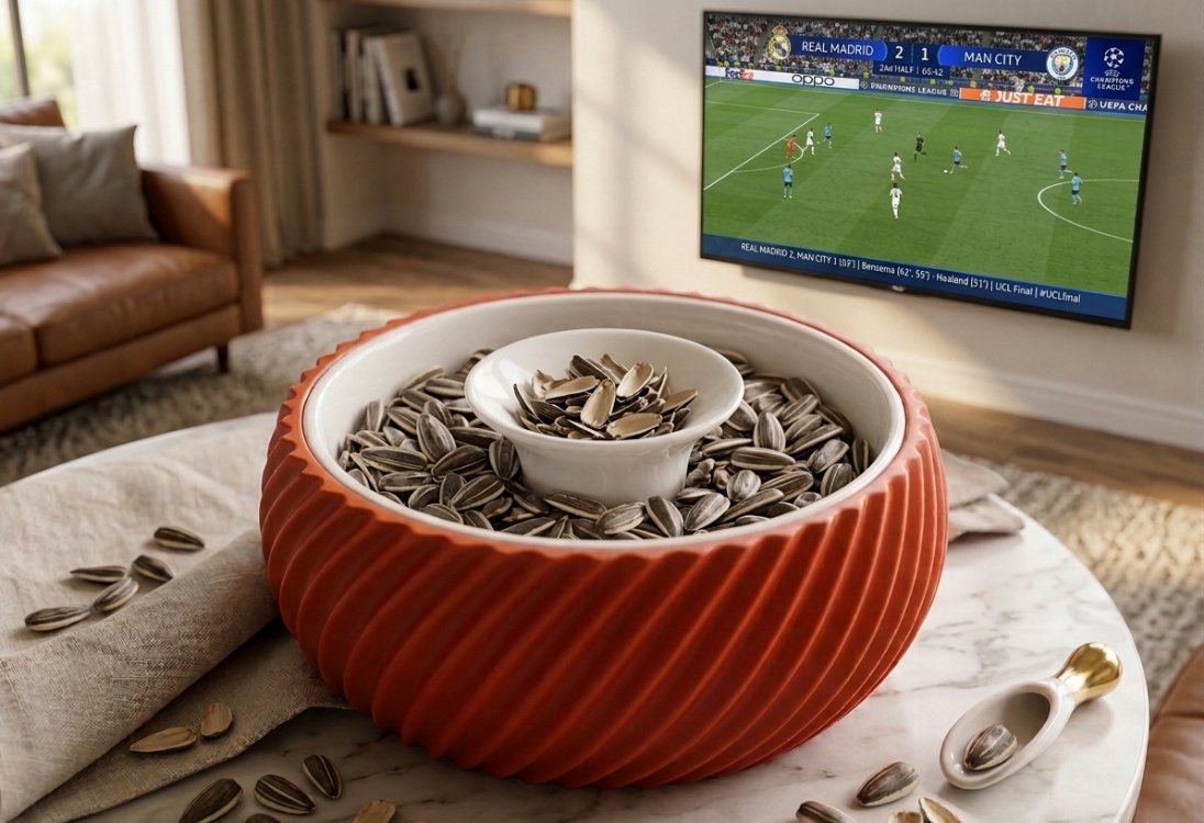 Çerez Kasesi Çift Bölmeli