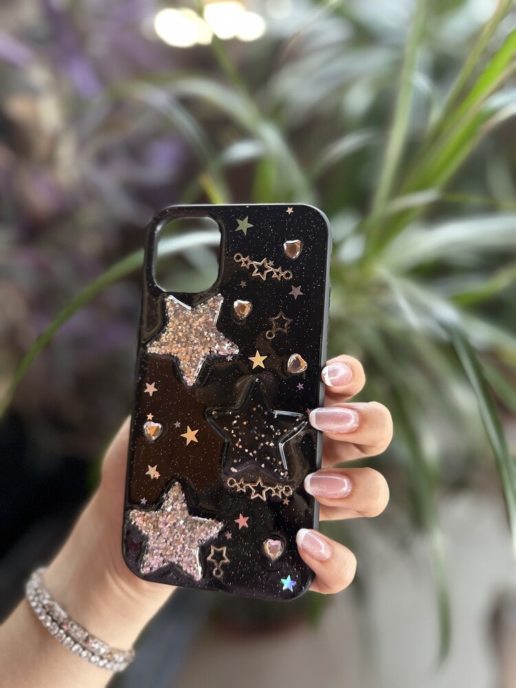 Üç boyutlu yıldız telefon kılıfı(iphone11)