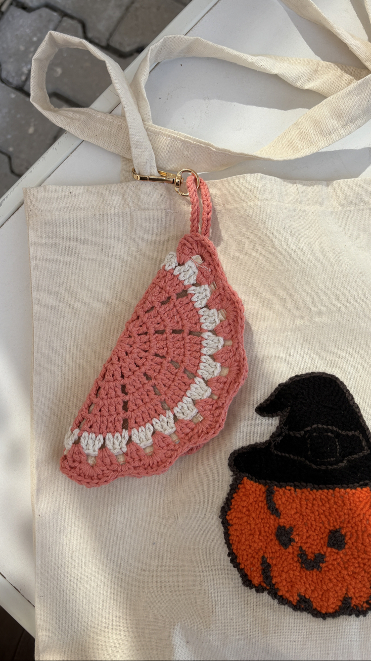 Handmade Örgü Gözlük Kılıfı/Çanta Aksesuarı
