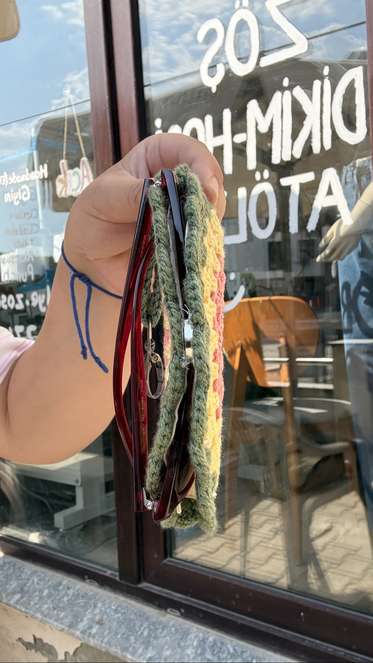 Handmade Gözlük Kılıfı/Çanta Aksesuarı