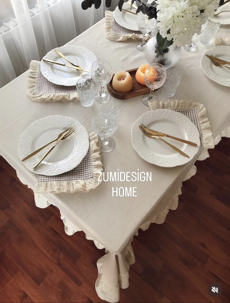 Ham keten masa örtüsü