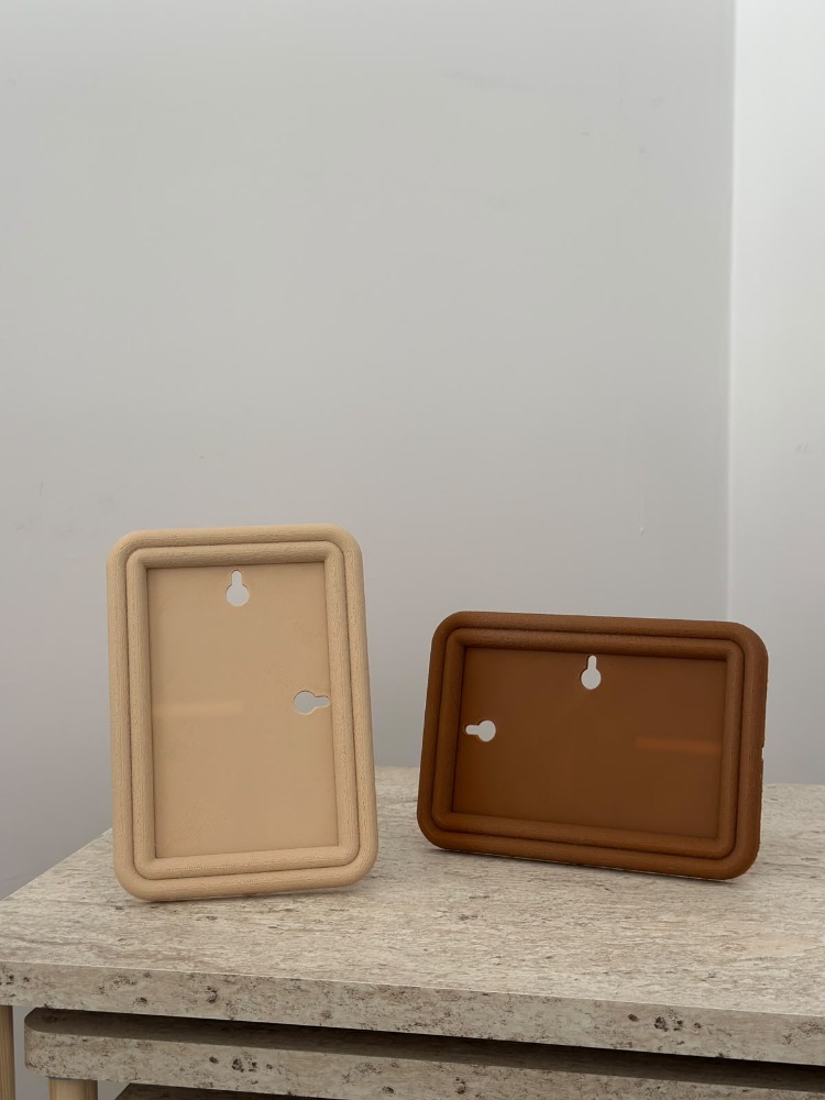 Modern Tasarım 3D Baskı Dekoratif Fotoğraf Çerçevesi (Tekli)