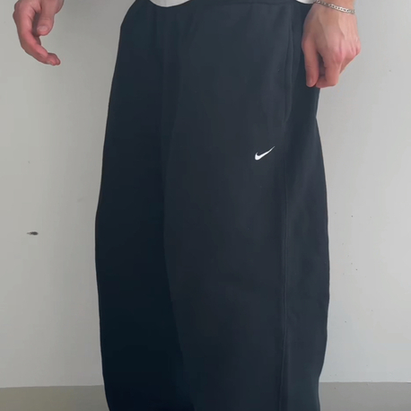 Nike Siyah Oversize Eşofman Altı