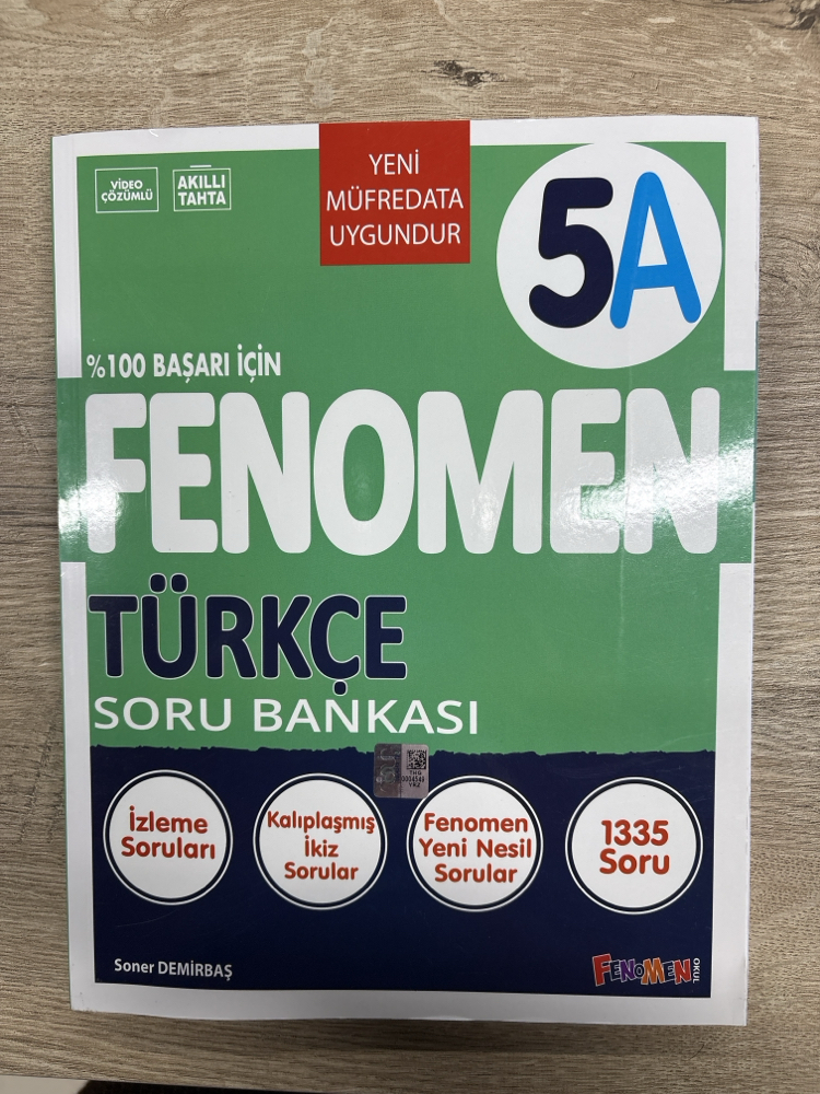 5A fenomen türkçe soru bankası