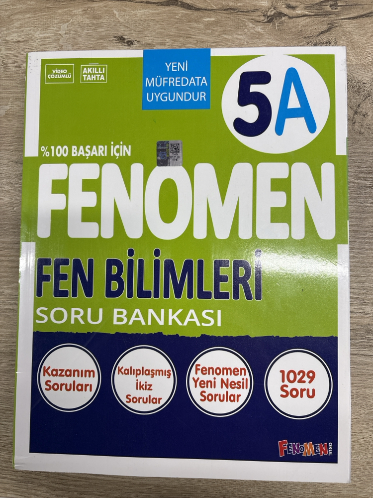 5 A fen bilimleri soru bankası