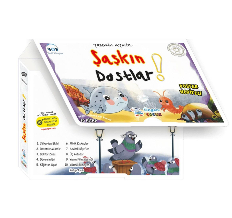 Şaşkın dostlar hikaye seti