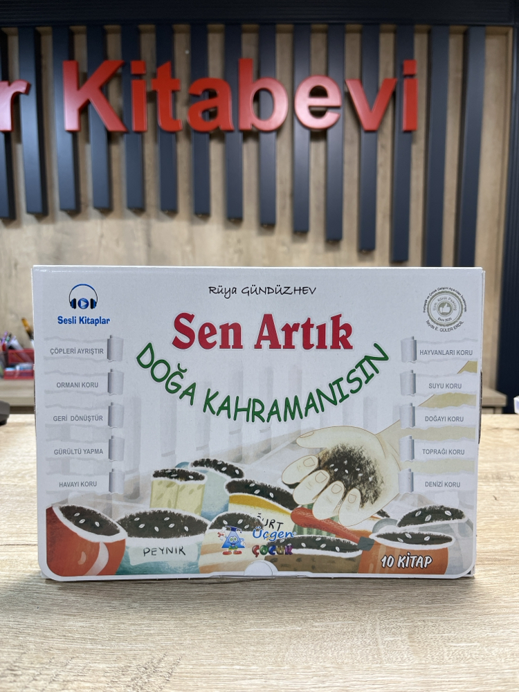 Sen Artık Doğa Kahramanısın 1. Sınıf Okuma seti
