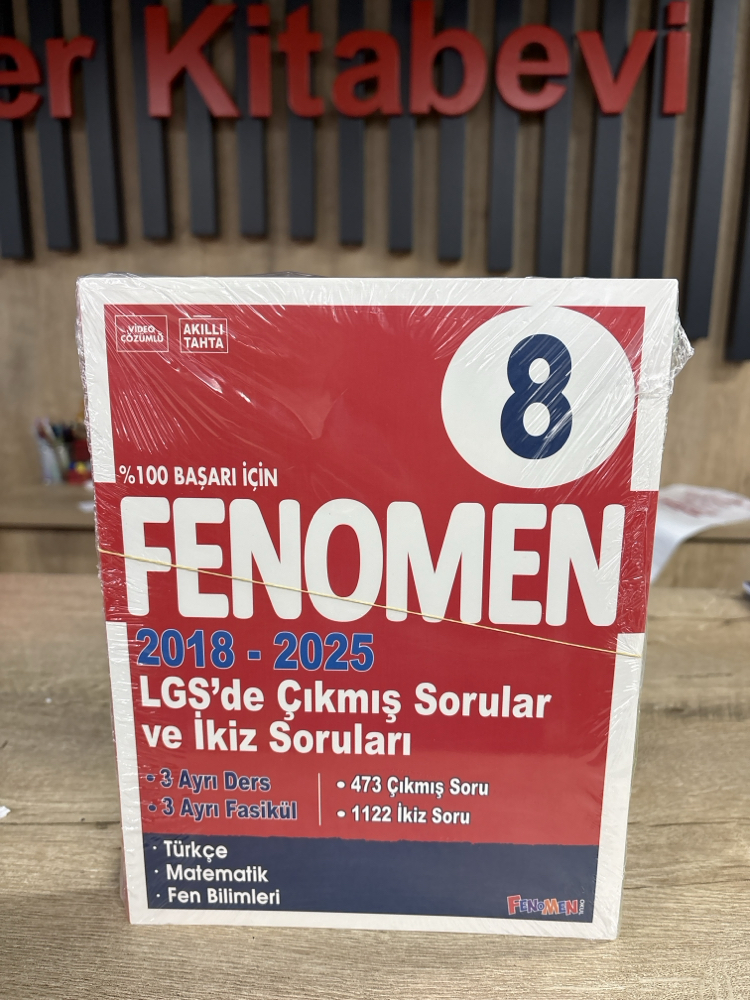 8.sınıf fenomen 2018-2025 LGS ‘de çıkmış sorular