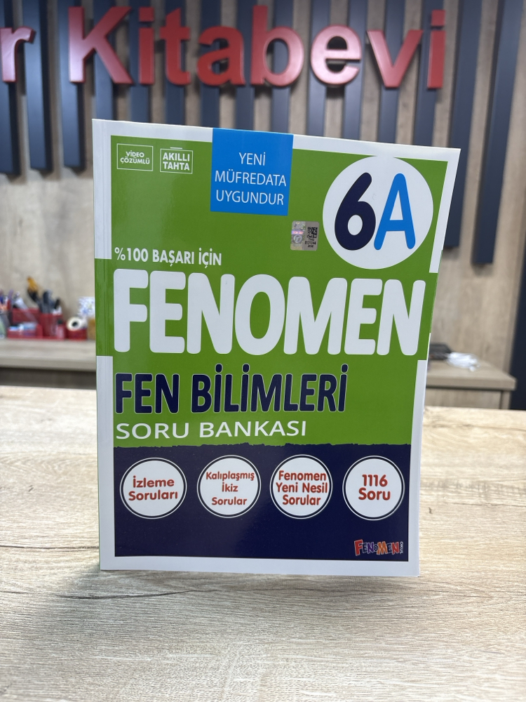 6A fenomen fen bilimleri soru bankası