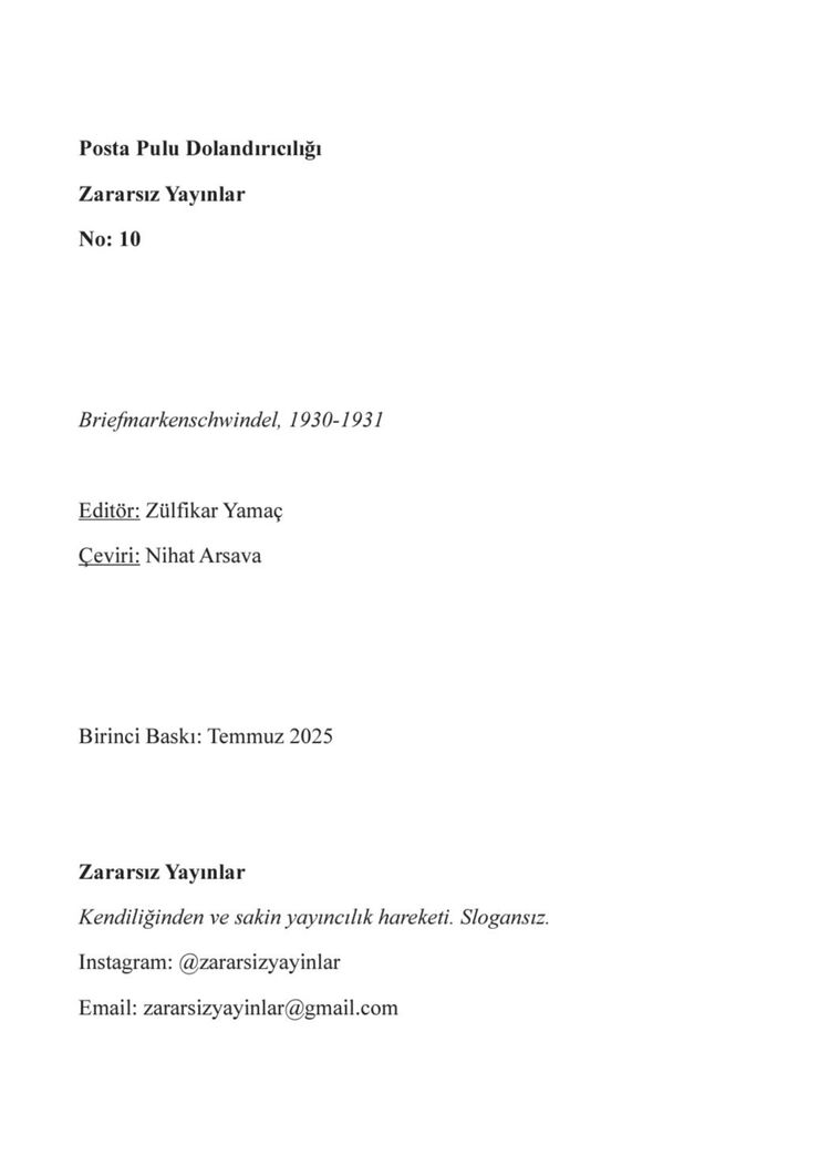 Posta Pulu Dolandırıcılığı (Türkçe-İngilizce-Almanca) E-kitap