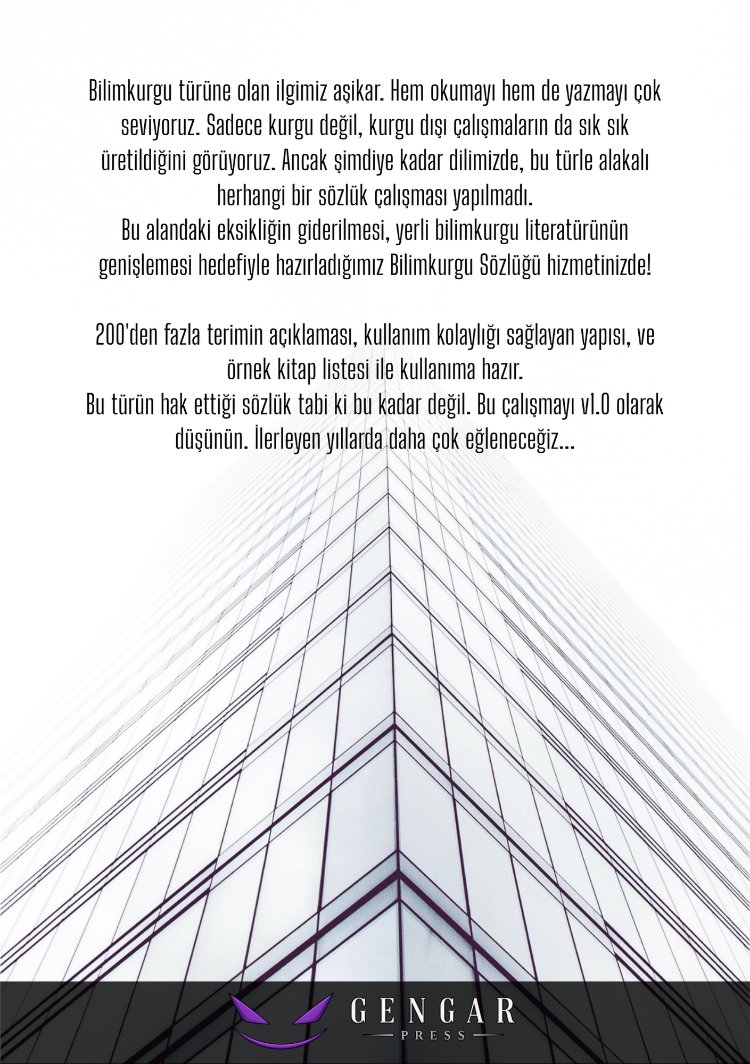 Bilimkurgu Sözlüğü E-kitap