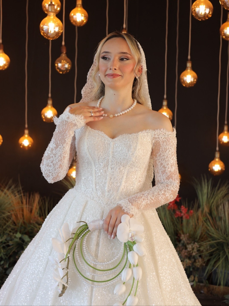 Orchid Bilye Barok İnci Kolye