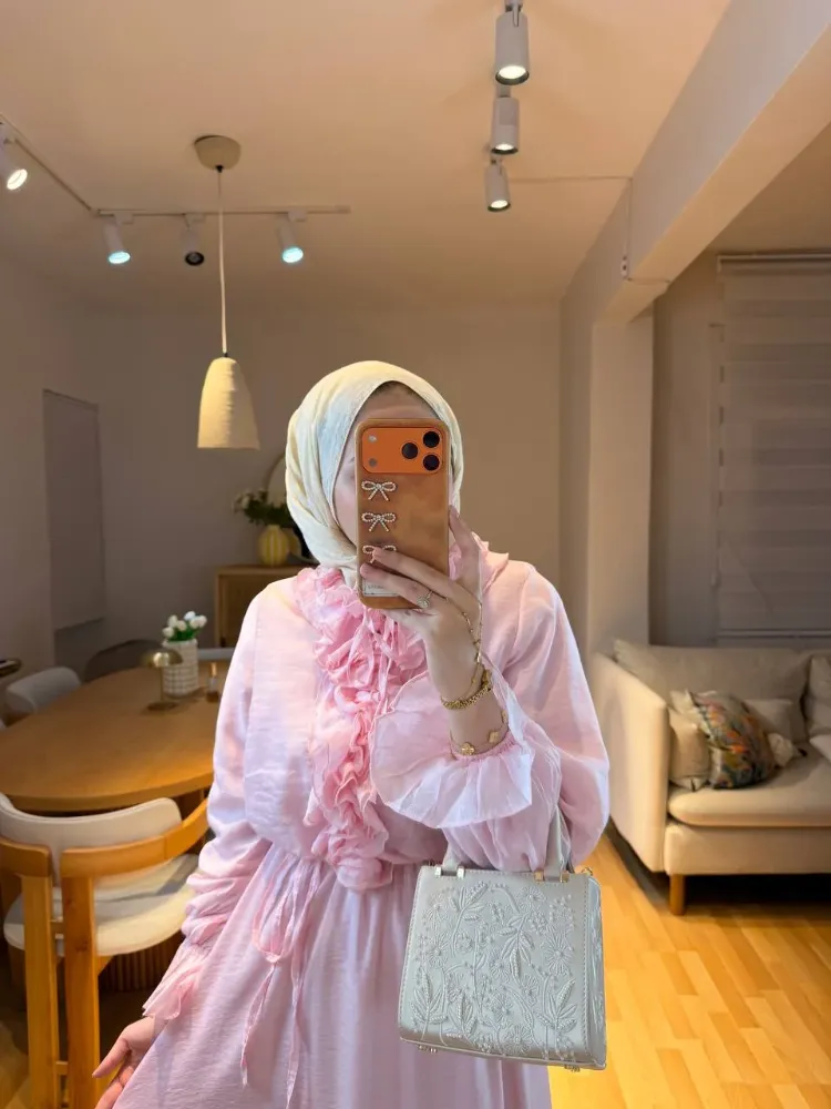 Eflim Pembe Elbise
