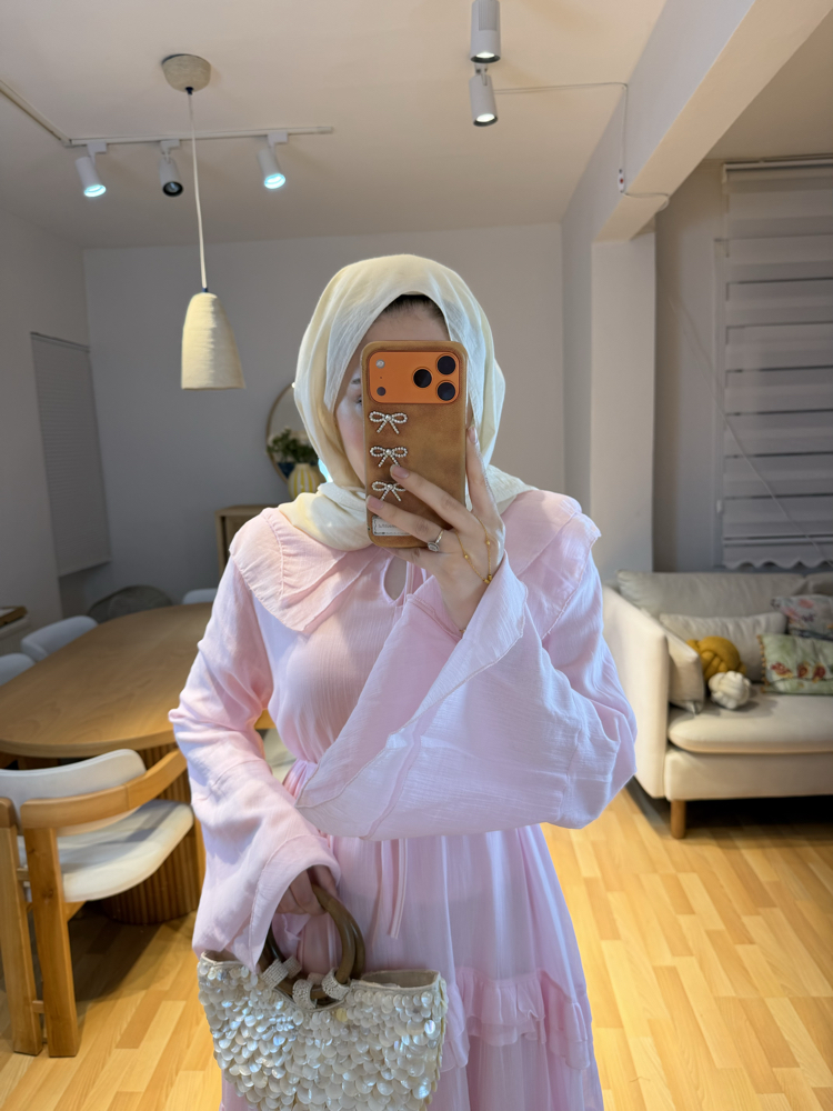 Valention Pembe Elbise