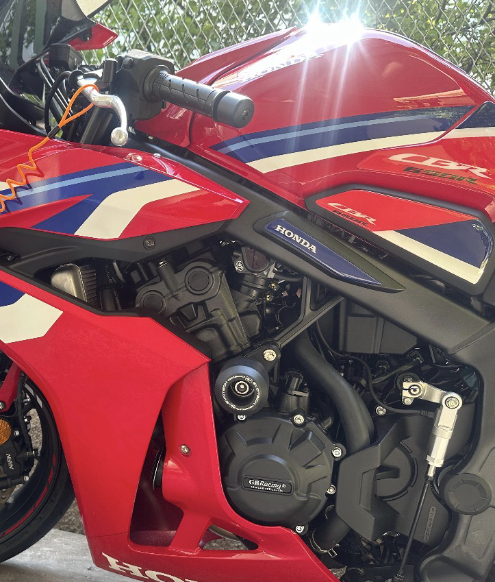 650R CBR CB Blok Koruma Kapak Siyah E Clutch 