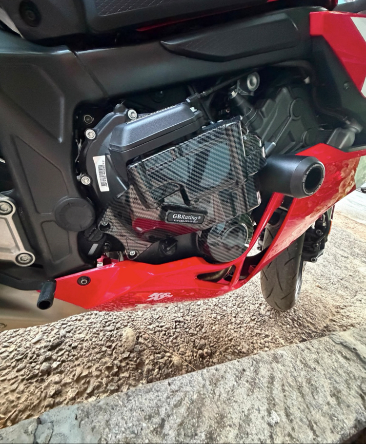 650R CBR CB Blok Koruma Kapak Karbon E Clutch 