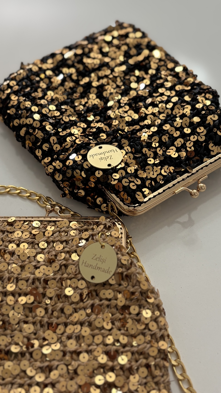 sequin bag