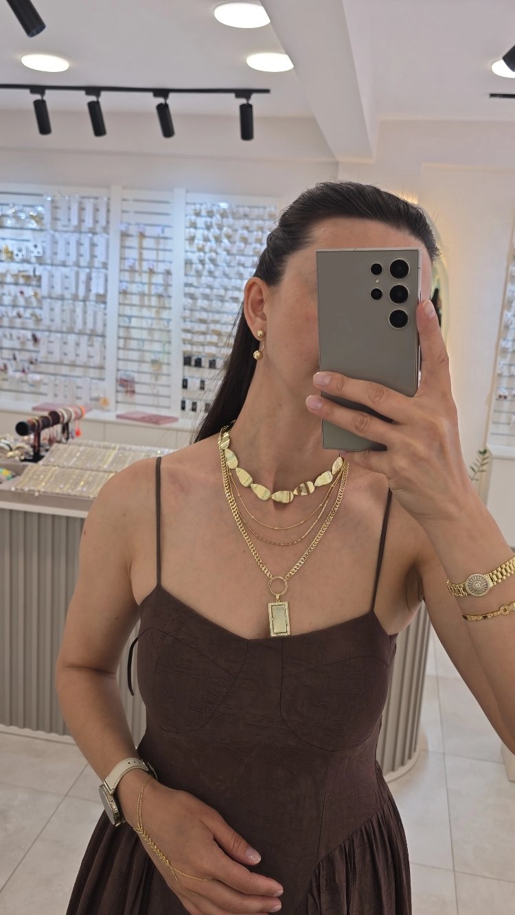 DAMLA MODEL ÖZEL SERİ KOLYE