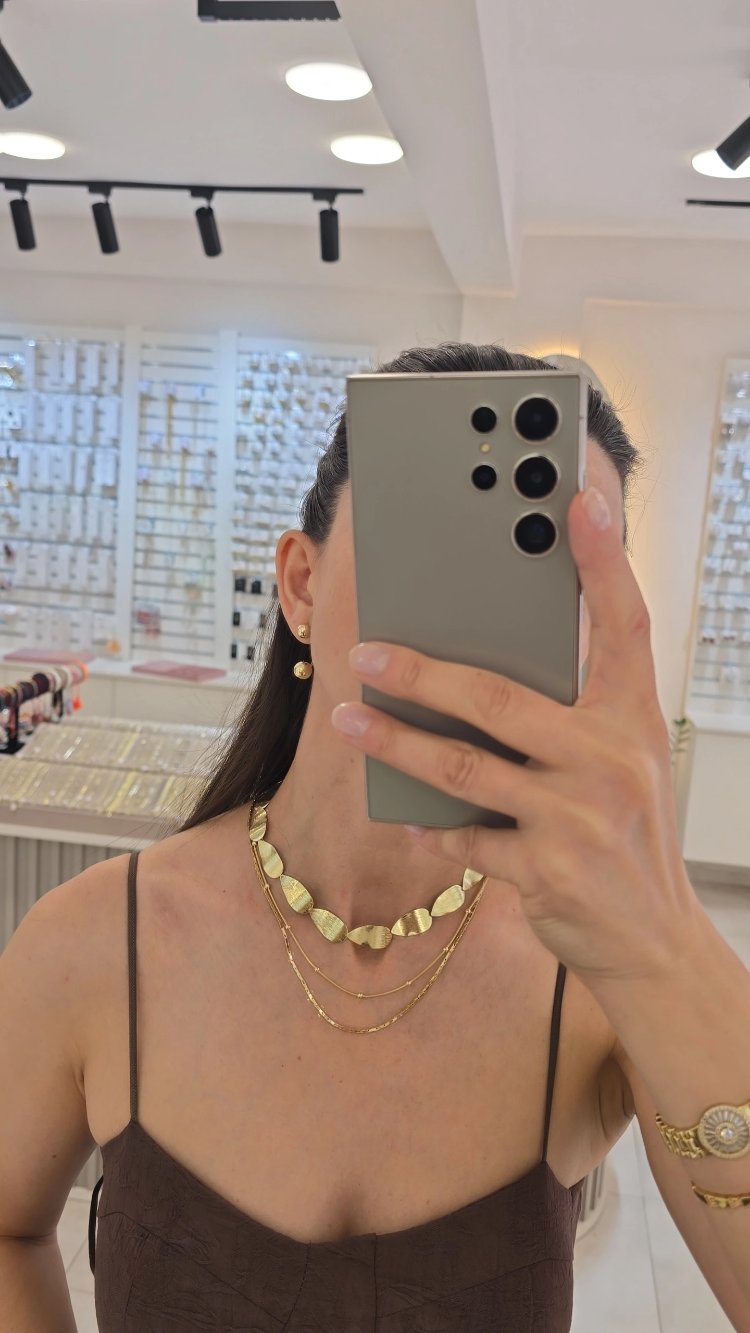 DAMLA MODEL ÖZEL SERİ KOLYE