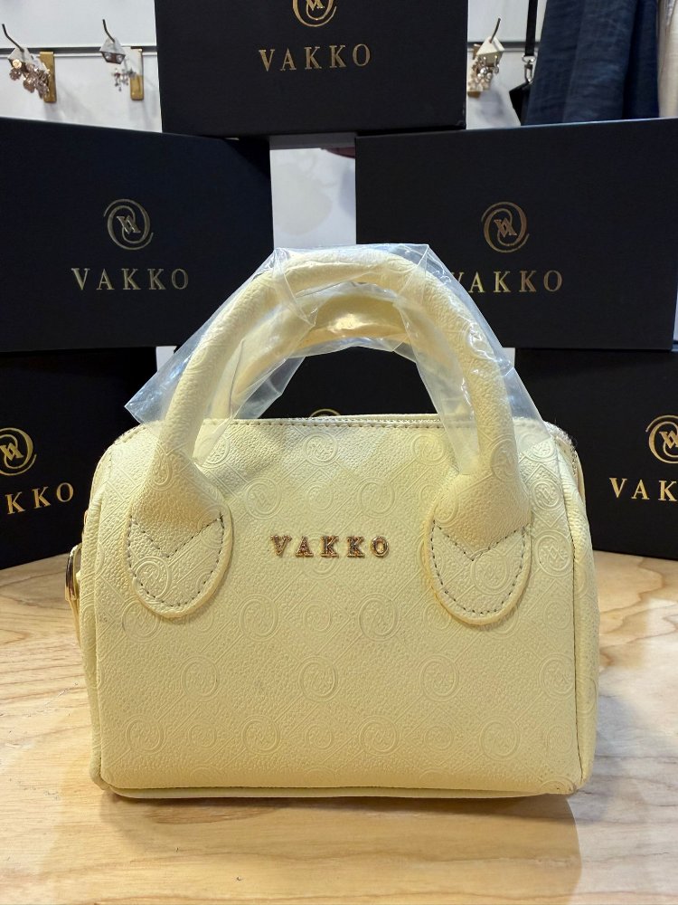 Vakko Monogram Boston El Çantası