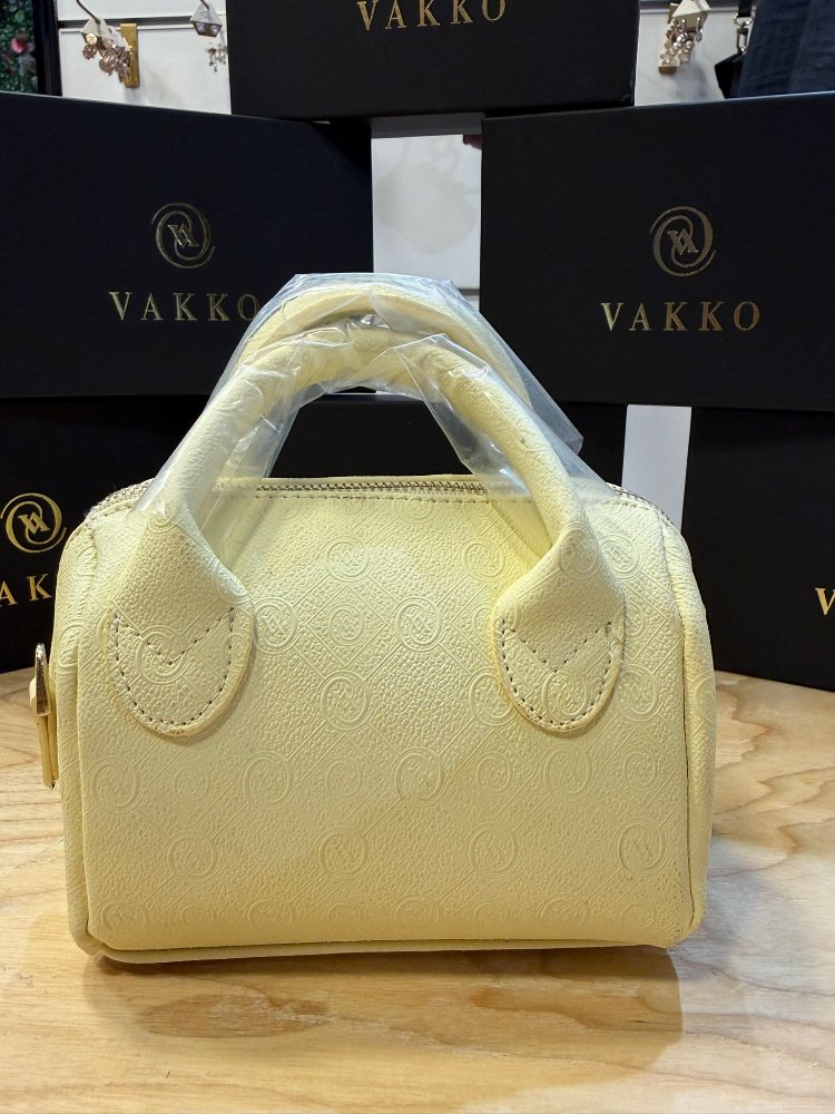 Vakko Monogram Boston El Çantası