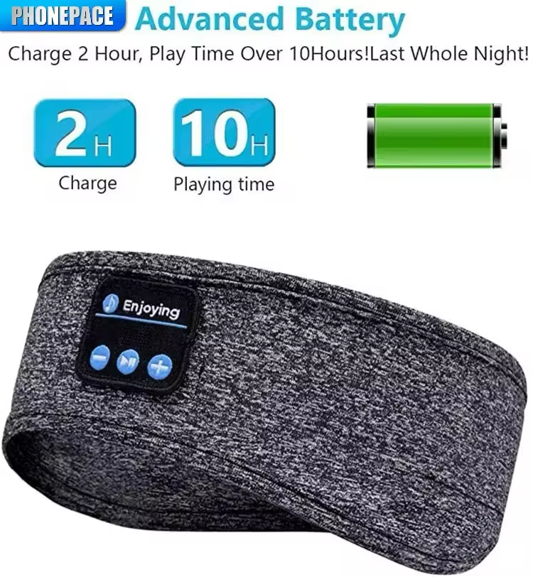 ZenSleep™ Smart Bluetooth Headband | Ultra-Thin Speakers