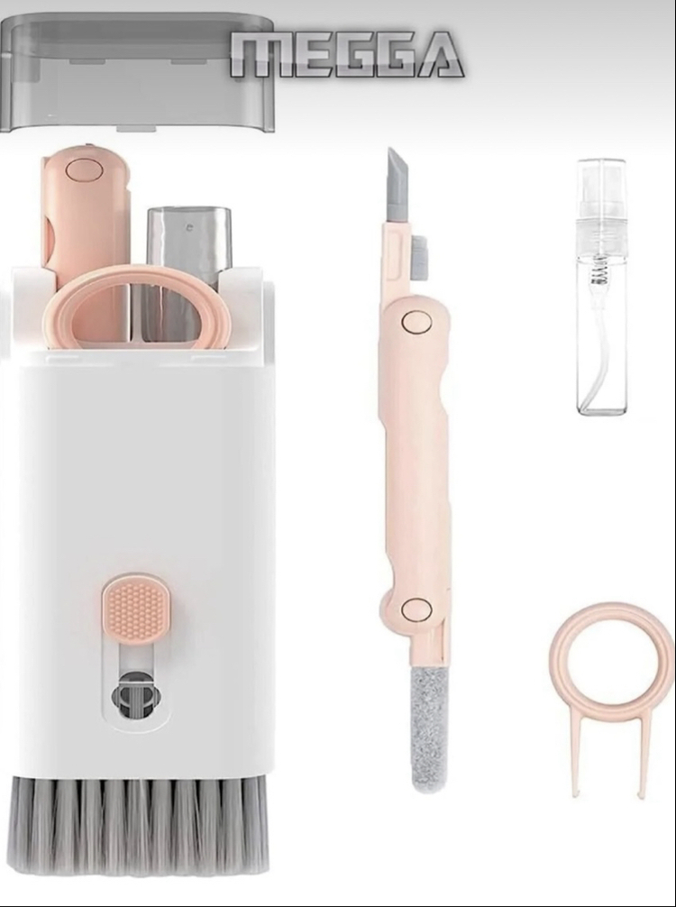 Çok fonksiyonlu 7in1 kulaklık,klavye ve ekran Temizlik kiti Temizleyici kit 7 ln 1 temizleme