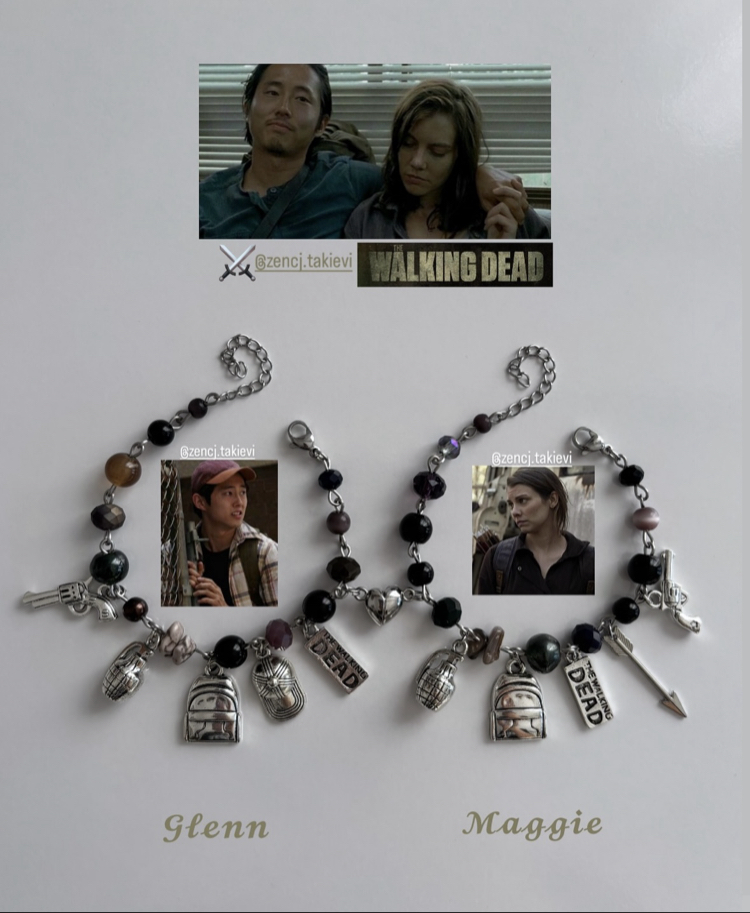 Glenn & Maggie matching bracelet