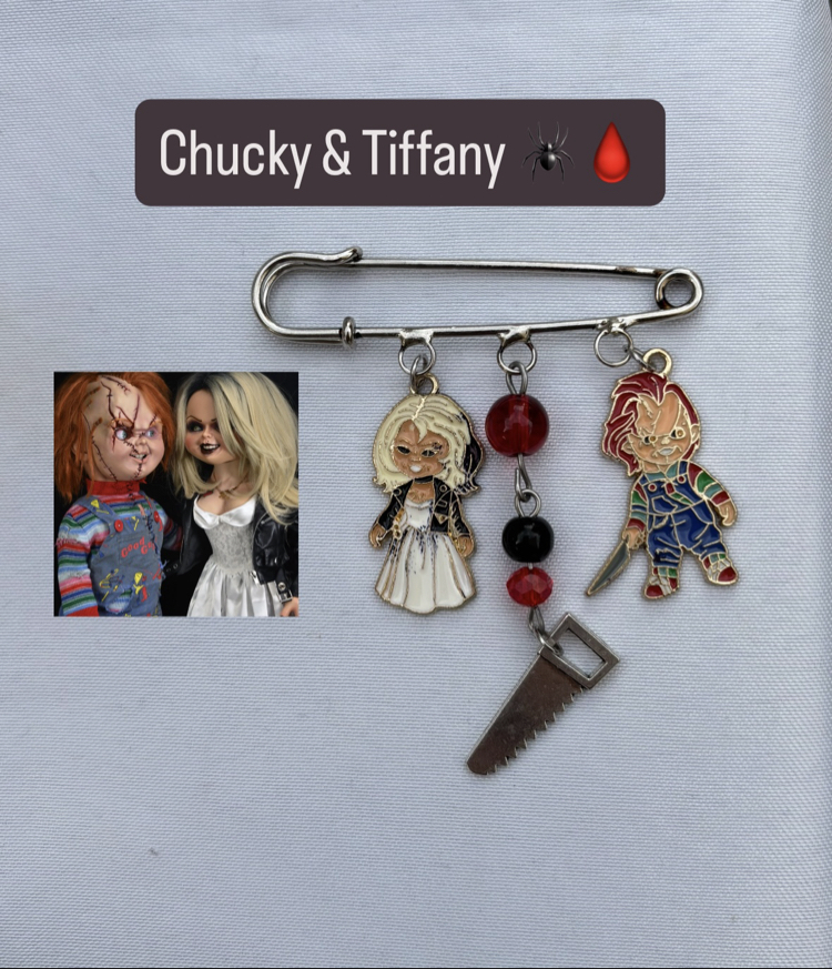 Chucky & Tiffany Bag Charm