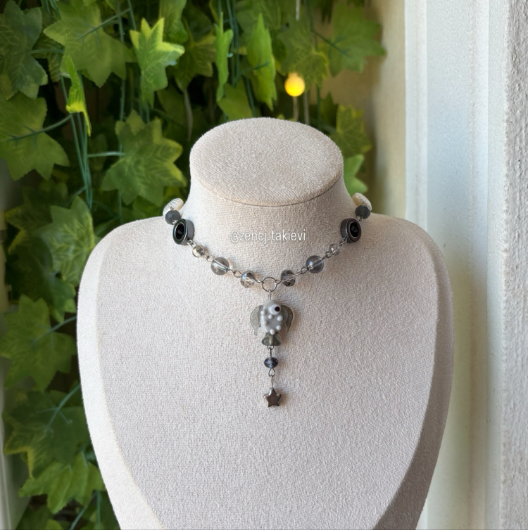Murano Balık Choker opsiyonlu