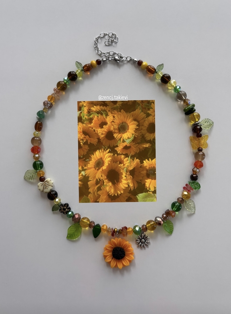 Ayçiçeği Choker