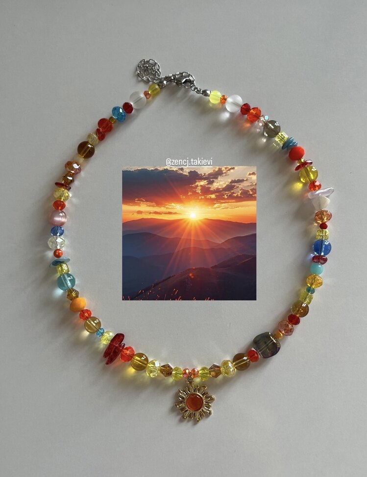 Sunset Choker / Güneş Kolye