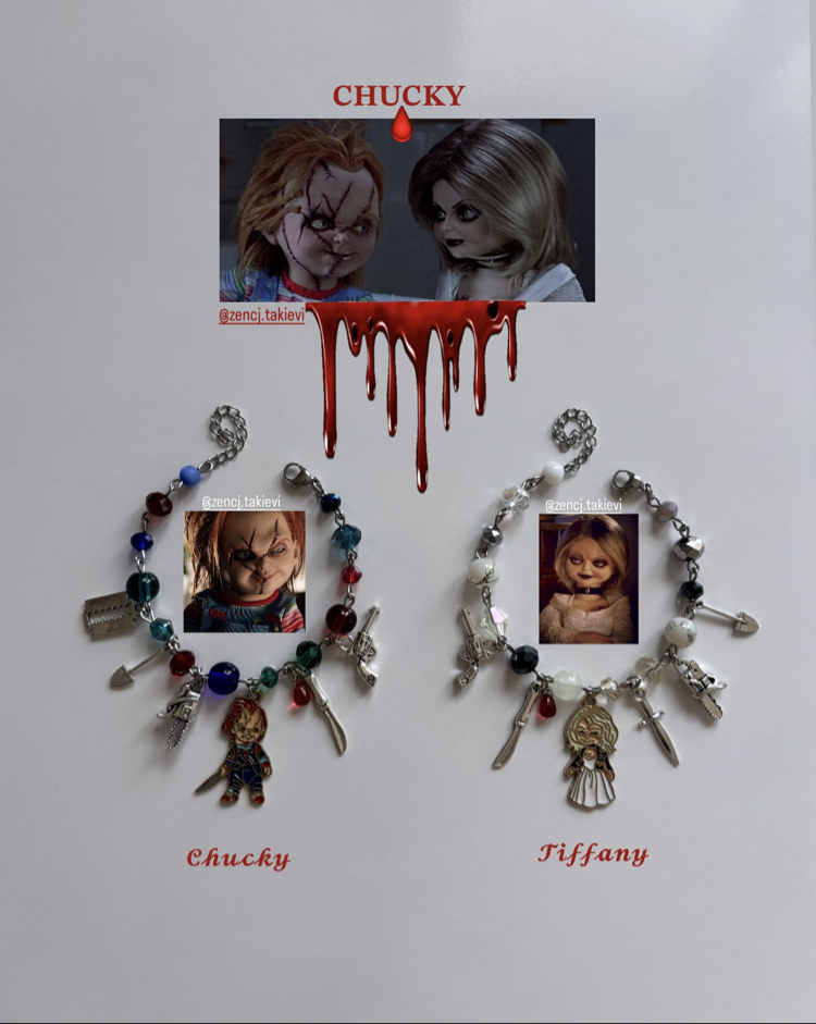 Chucky & Tiffany Couple Bileklik