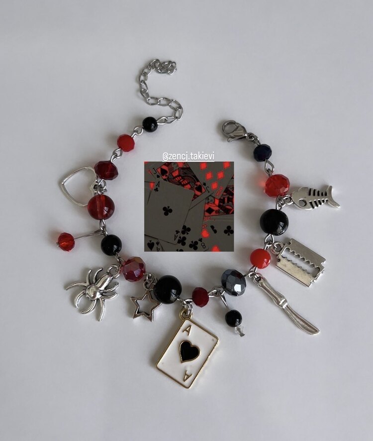 İskambil Charm Bileklik