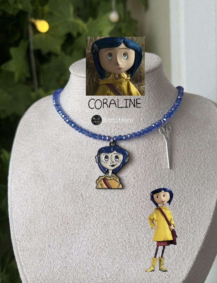 Coraline Choker Kolye