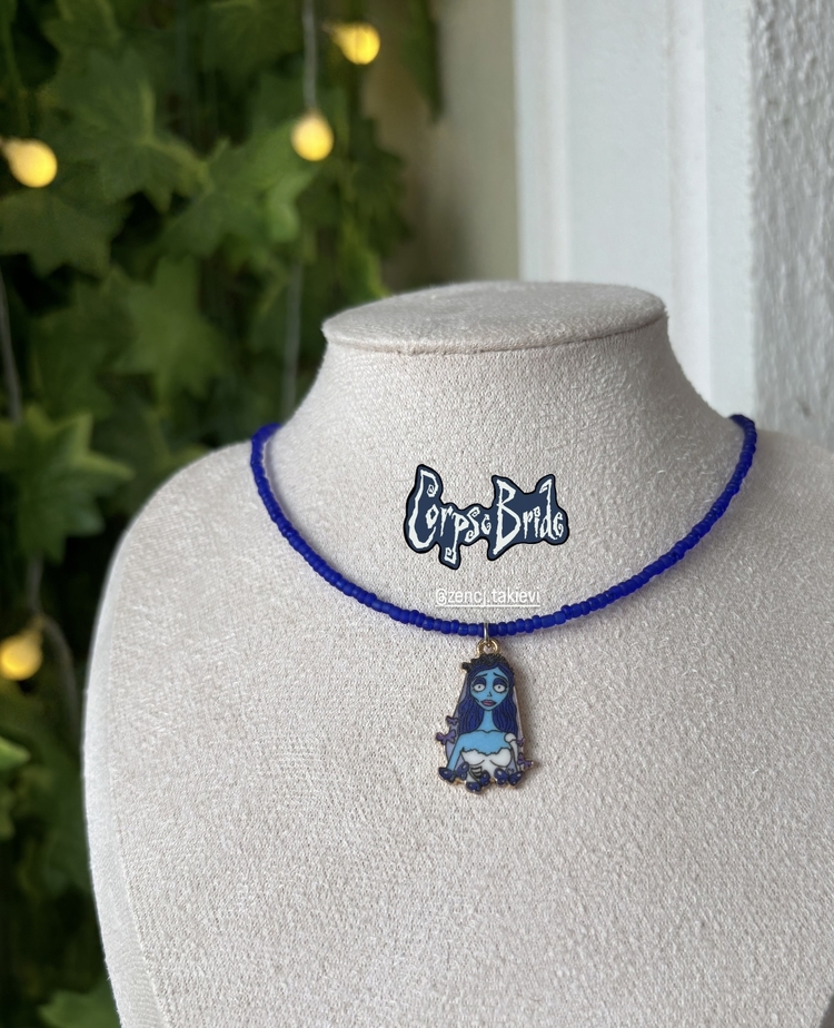Ölü gelin Emily Choker Kolye