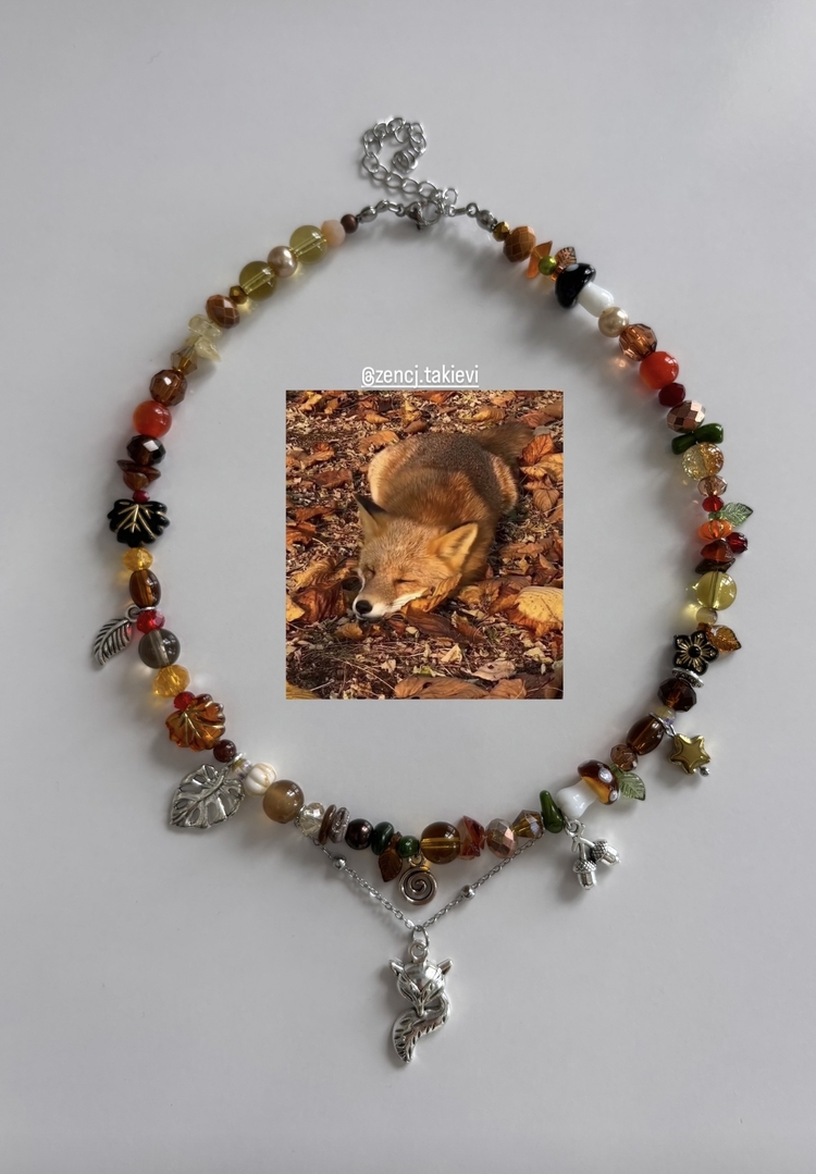 Autumn Fox Choker Kolye