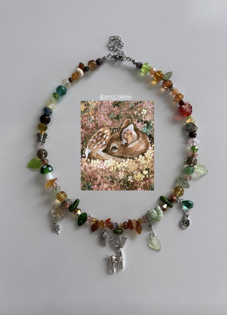 Fairycore Aesthetic Choker Kolye