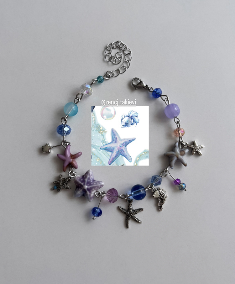Murano sea star bileklik