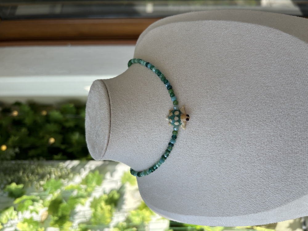 TatlıSu Kaplumbağası Murano Choker