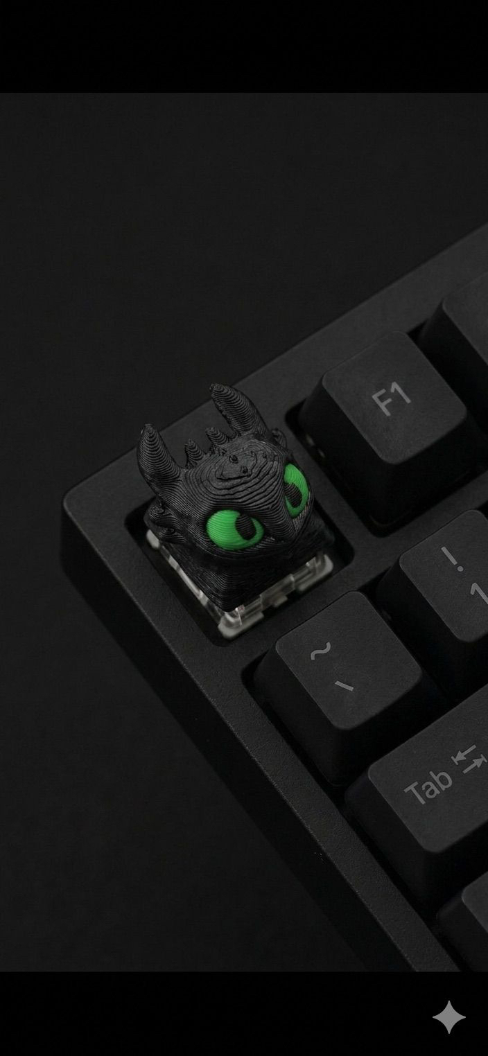 Toothless Keycap