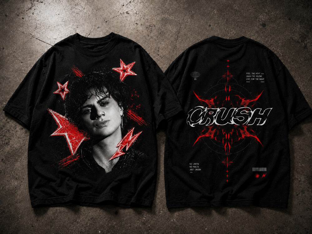 Crush Barış Yüksekkaya Oversize Tişört