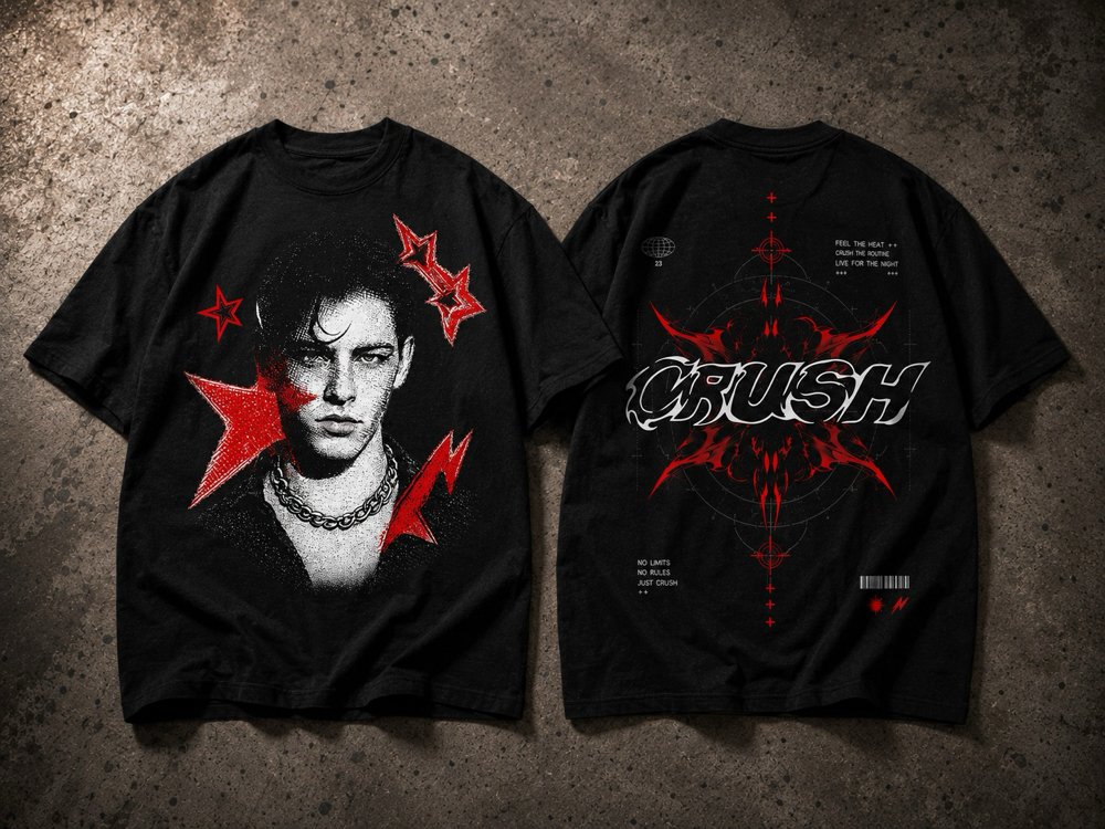 Crush Milan Oversize Tişört