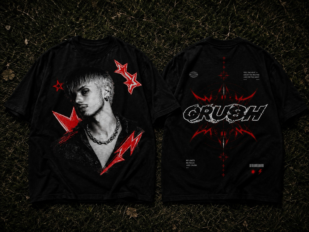 Crush Batu Cengiz Oversize Tişört