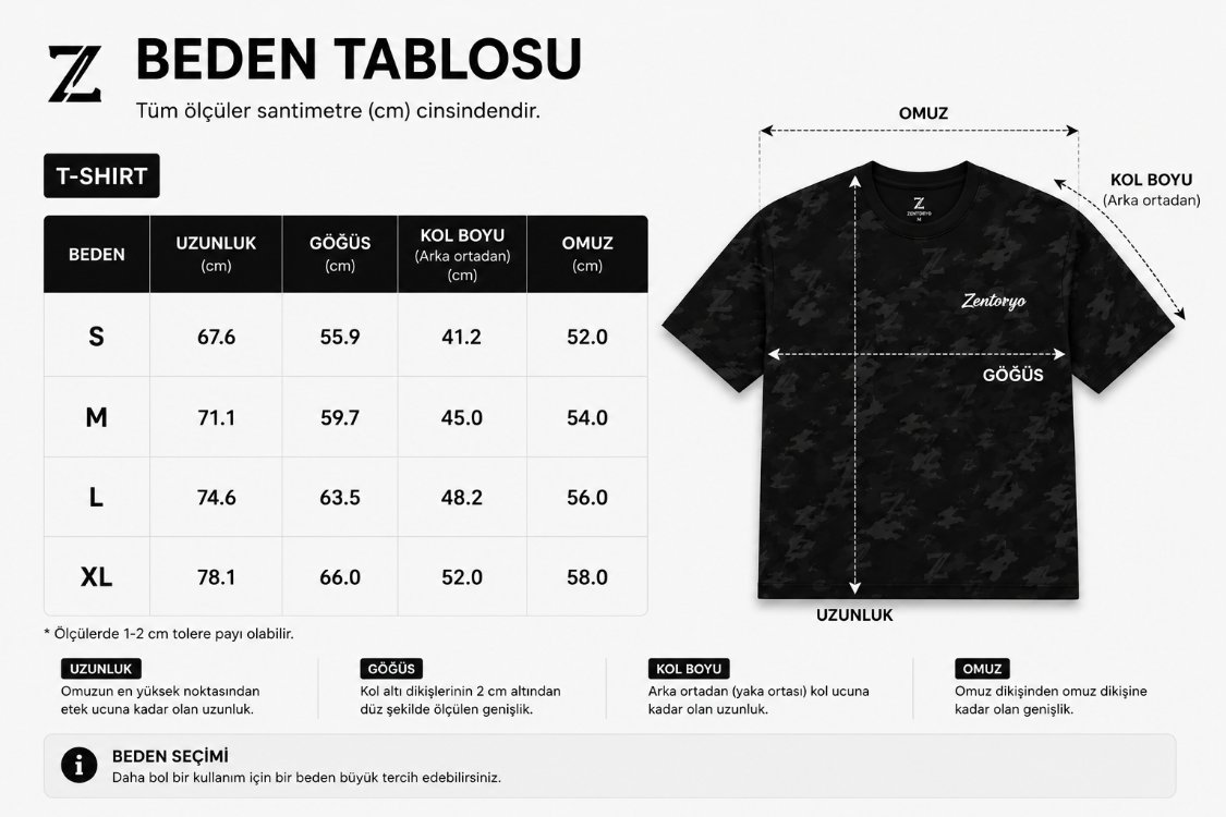 ​ZENTORYO - Signature Znty Camo Tee