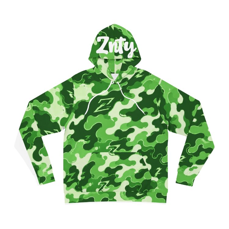 ZENTORYO - Signature Green Camo Heavyweight Hoodie