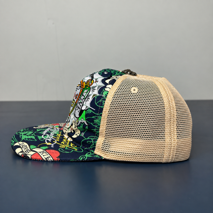 Ed Hardy Love Clock Trucker Cap