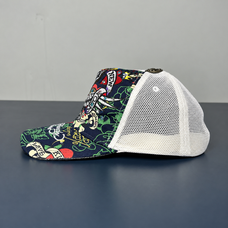 Ed Hardy Death’s Romance Trucker Cap