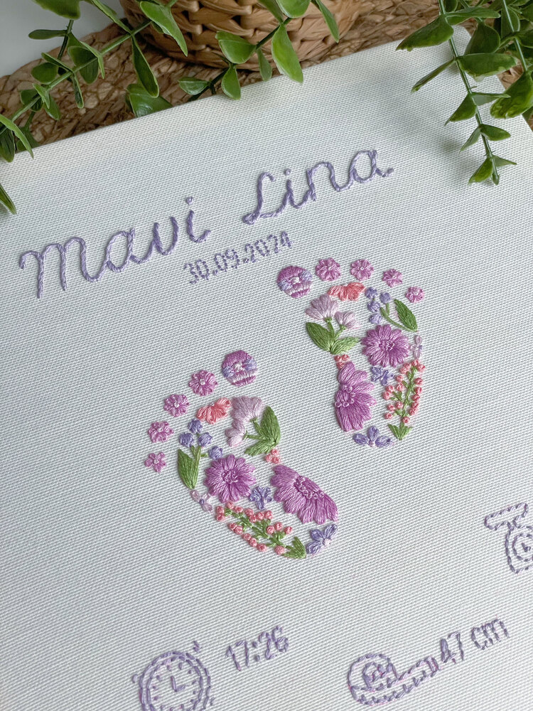 Ayak nakış pano