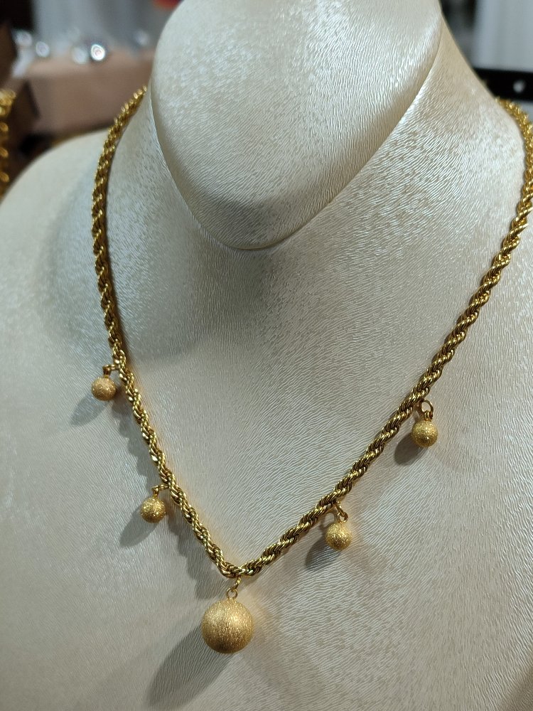 Çelik Gold Dorika Kolye